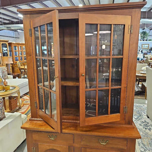 Cherry Farmhouse Hutch