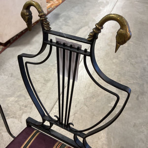 MCM Iron Swan Chair