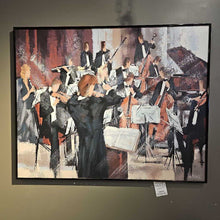 Load image into Gallery viewer, Lee Reynolds Acrylic Painting on Canvas Orchestra