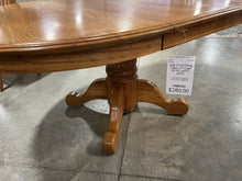 Load image into Gallery viewer, Oak Oval Dining Table w/1 Leaf