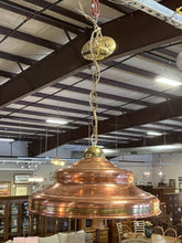 Load image into Gallery viewer, Large Copper Pendant Light