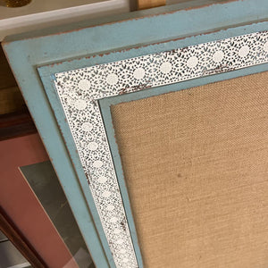 Teal Framed Note Holder