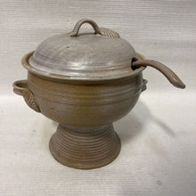 Load image into Gallery viewer, Pottery Soup Tureen w/Ladle