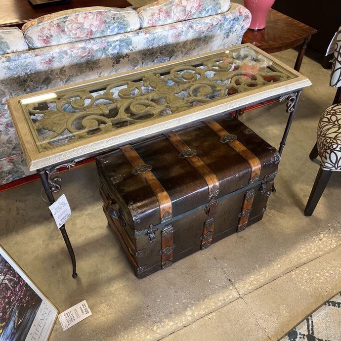 Sofa Table w/Glass Top