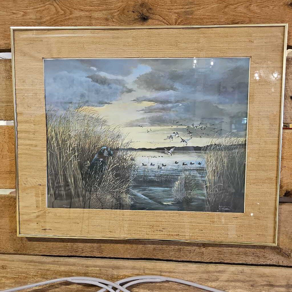 Framed Signed & Numbered Print E. Melton