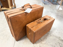 Load image into Gallery viewer, Hartmann Brown Leather 2 Piece Set