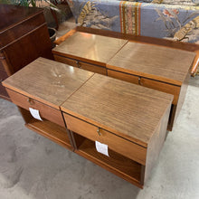 Load image into Gallery viewer, MCM 1 Drawer Walnut Side Table/Night Stand