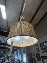 Load image into Gallery viewer, Burlap Drum Light