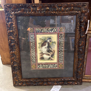 Framed Monkey Portrait