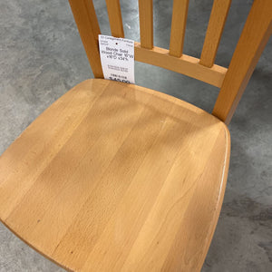 Blonde Solid Wood Chair