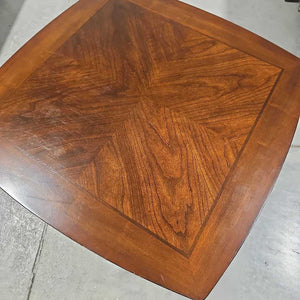 3 Tier End Table w/Inlay