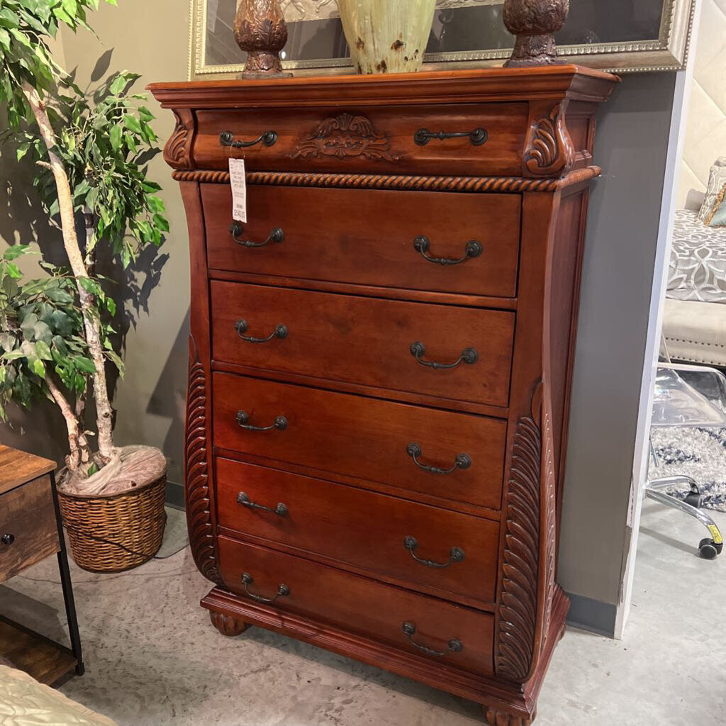 Chest Cherry 6 Felt Lined Drawers