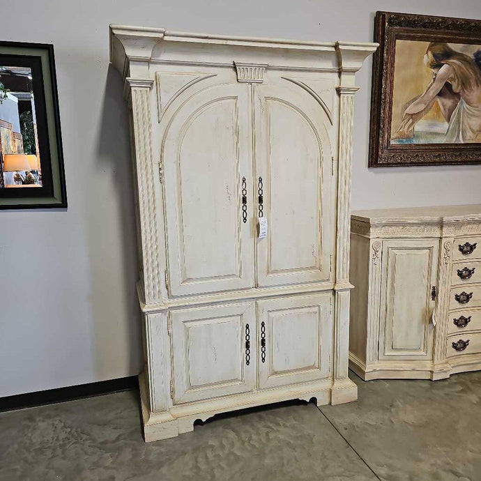 Country Style Cream Armoire