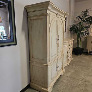 Country Style Cream Armoire