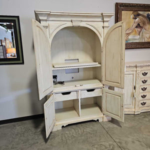 Country Style Cream Armoire