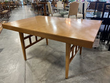 Load image into Gallery viewer, MCM Blonde Dining Table w/Leaf