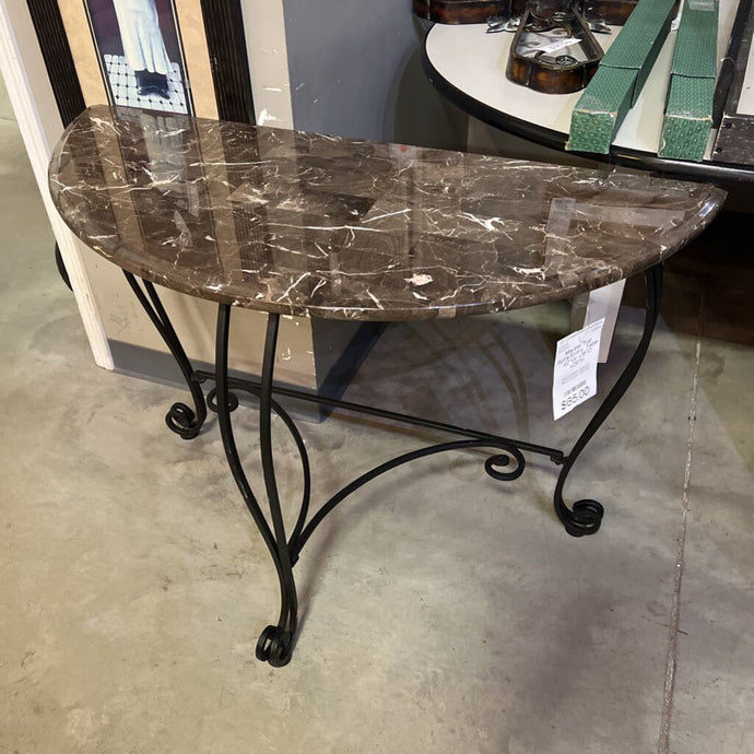 Marble Top Sofa/Entry Table