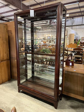 Load image into Gallery viewer, Home Meriden Lighted Display Cabinet w/5 Glass Shelves Front Slide Door w/Key