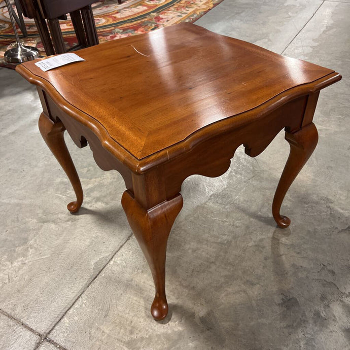 Square Brown Wood End table