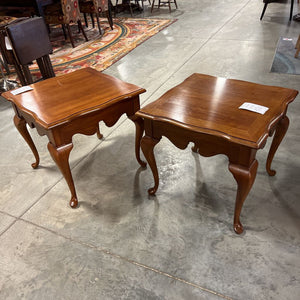 Square Brown Wood End table