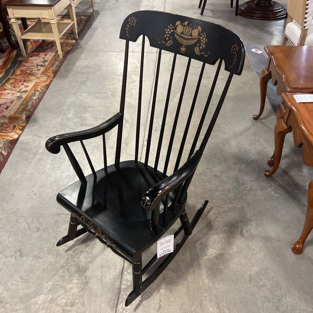 Black Rocking Chair