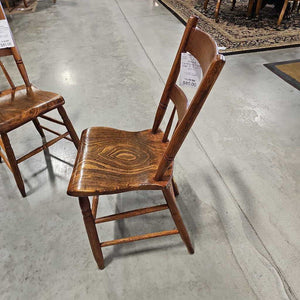 Antique Farmhouse Plank Chair