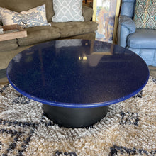 Load image into Gallery viewer, Blue Stardust Resin Coffee Table