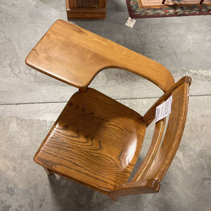 Antique Early American Oak Student Desk