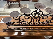 Load image into Gallery viewer, Wrought Iron 7 Pillar Candelabra