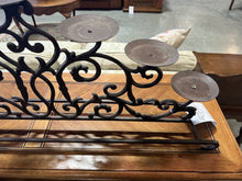 Load image into Gallery viewer, Wrought Iron 7 Pillar Candelabra