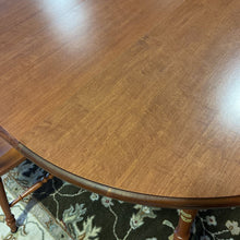 Load image into Gallery viewer, Tell City Round Dining Table w/2 leaves &amp; 4 Chairs