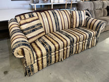 Load image into Gallery viewer, Broyhill Striped Pattern Sofa