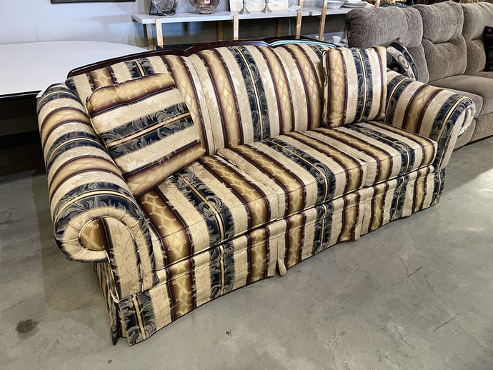 Broyhill Striped Pattern Sofa