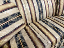 Load image into Gallery viewer, Broyhill Striped Pattern Sofa