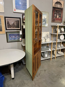 4 Door Corner Pine Cabinet