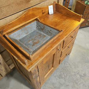 Antique Dry Sink w/3 Drawers,1Door