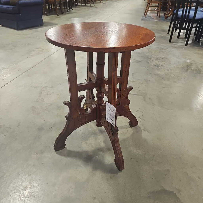 Antique Oak End Table