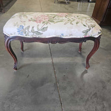 Load image into Gallery viewer, Traditional Bench Seat w/Floral Pattern