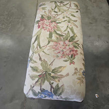 Load image into Gallery viewer, Traditional Bench Seat w/Floral Pattern