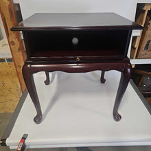 Load image into Gallery viewer, Bombay Queen Anne Table w/Pullout Shelf