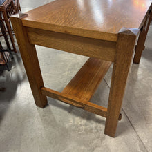 Load image into Gallery viewer, Craftsman Style Oak Library Table 1/Drawer