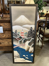 Load image into Gallery viewer, Framed Mt Fuji Winter Scene