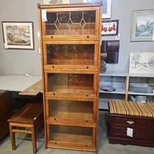 Load image into Gallery viewer, 5 Door Lawyer Bookcase Cabinet