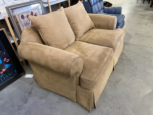 Tan Love Seat