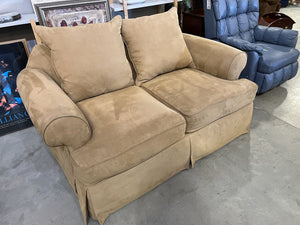 Tan Love Seat