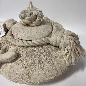 Ceramic Sea Coral Rope Urn