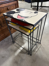 Load image into Gallery viewer, Mickey Mouse Set of 3 Nesting Tables