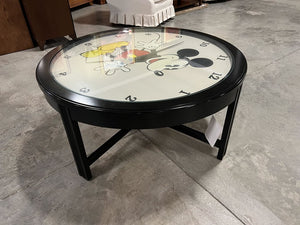 Mickey Mouse Round Coffee Table Clock