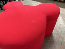 Load image into Gallery viewer, Lane Red Mickey Mouse Ottoman