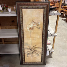 Load image into Gallery viewer, Framed Gold/Brown White Orchid Print